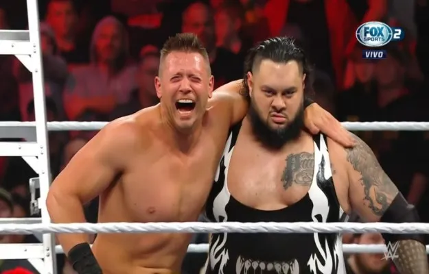 Bronson Reed & The Miz WWE RAW