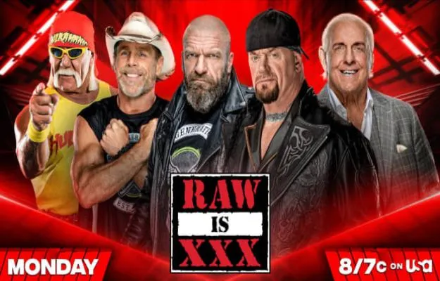 WWE RAW 30 aniversario WWE RAW 30 aniversario