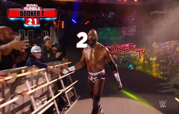 Booker T WWE Royal Rumble Booker T WWE Royal Rumble
