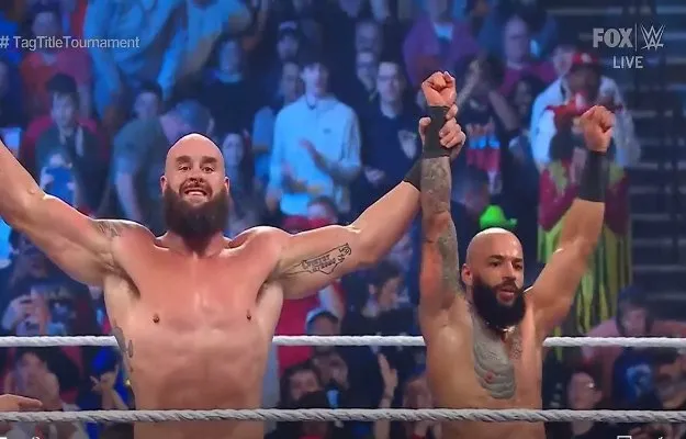 Braun Strowman & Ricochet WWE SmackDown Braun Strowman & Ricochet WWE SmackDown