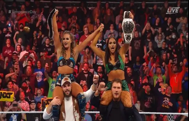 Fallon Henley y Kiana James WWE NXT Vengeance Day Fallon Henley y Kiana James WWE NXT Vengeance Day