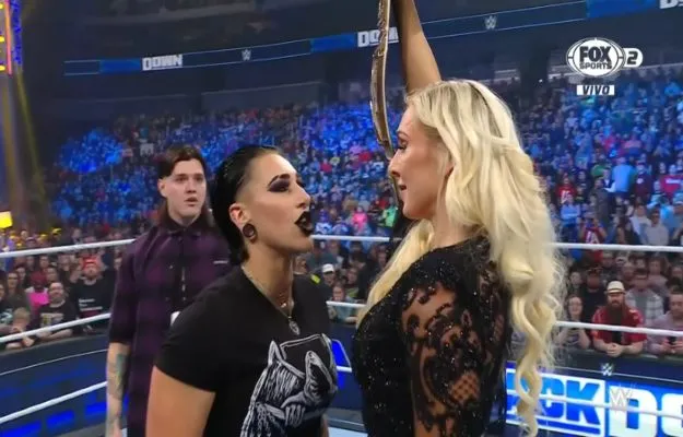 Rhea Ripley & Charlotte Flair WWE SmackDown Rhea Ripley & Charlotte Flair WWE SmackDown