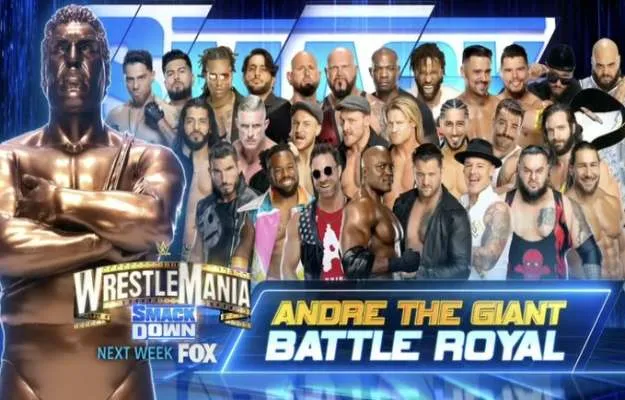 Andre The Giant Horarios WWE SmackDown