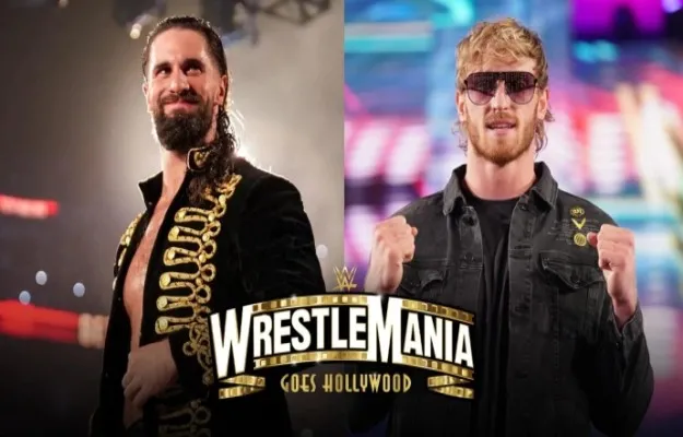 Seth Rollins y Logan Paul Seth Rollins