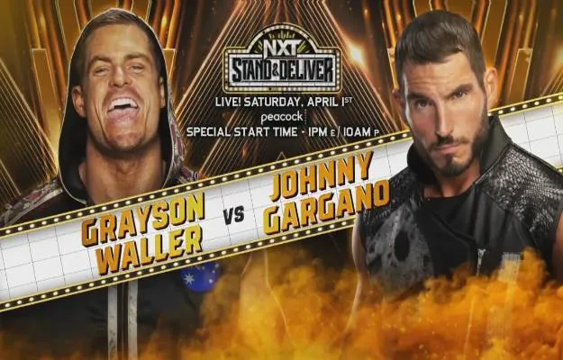 Johnny Gargano vs Grayson Waller WWE NXT Johnny Gargano vs Grayson Waller WWE NXT
