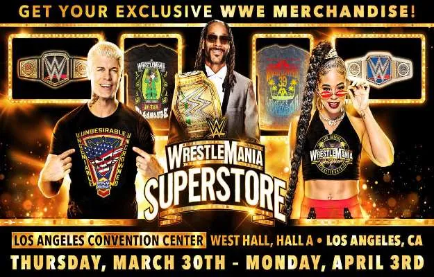 Wrestlemania Superstore