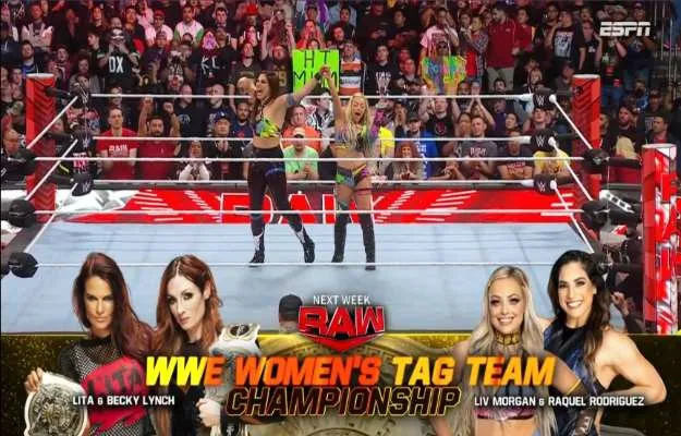 Raquel Rodríguez & Liv Morgan WWE RAW Raquel Rodríguez & Liv Morgan WWE RAW