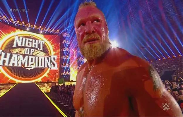 Brock Lesnar derrota a Cody Rhodes en WWE Night of Champions