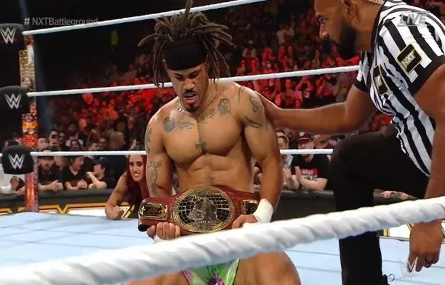 Wes Lee retiene el título norteamericano en WWE NXT Battleground Wes Lee retiene el título norteamericano en WWE NXT Battleground