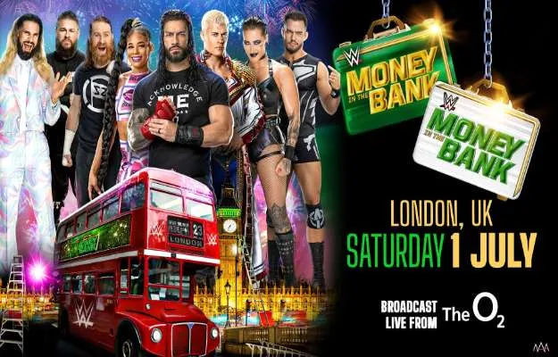Cartelera WWE Money in the Bank 2023 WWE Money in the Bank 2023
