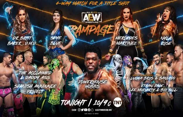 Resultados de AEW Rampage de 09 de junio Resultados de AEW Rampage de 09 de junio