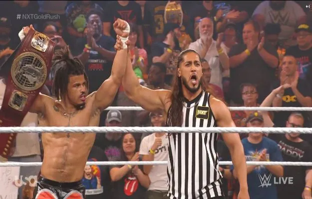 Wes Lee retiene el título norteamericano en WWE NXT Gold Rush Wes Lee retiene el título norteamericano en WWE NXT Gold Rush