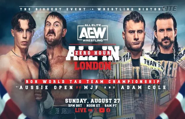 Nuevos combates para AEW All In Nuevos combates para AEW All In