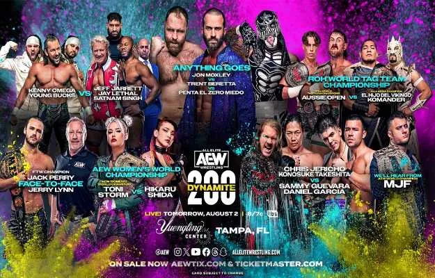Previa de AEW Dynamite de 01 de agosto Previa de AEW Dynamite de 01 de agosto