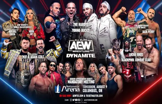 Previa de AEW Dynamite de 09 de agosto