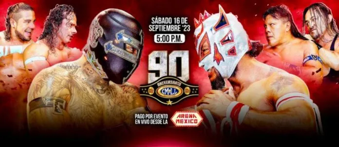 Cartelera 90 Aniversario CMLL Cartelera 90 Aniversario CMLL