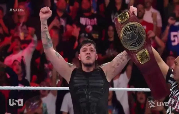 Dominik Mysterio retiene el título norteamericano de NXT en WWE RAW