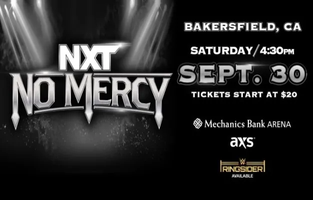 Horarios y como ver NXT No Mercy Horarios y como ver NXT No Mercy