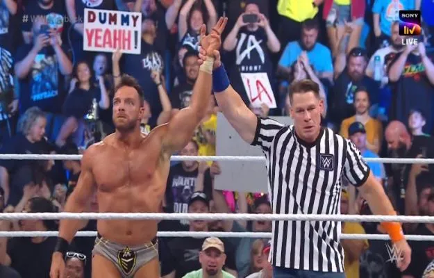 LA Knight derrota a The Miz con John Cena como árbitro en WWE Payback LA Knight