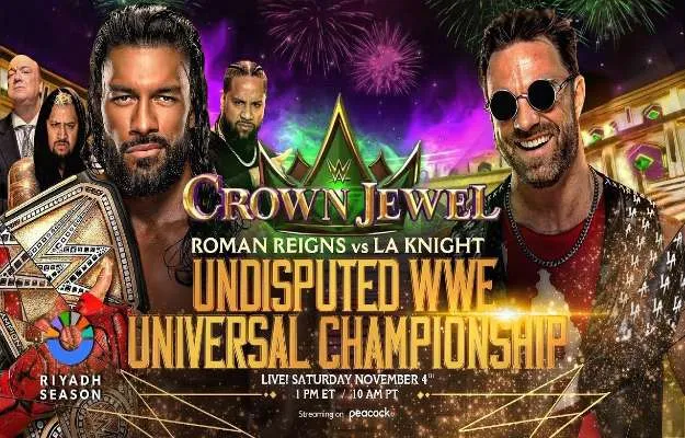 Cartelera WWE Crown Jewel 2023