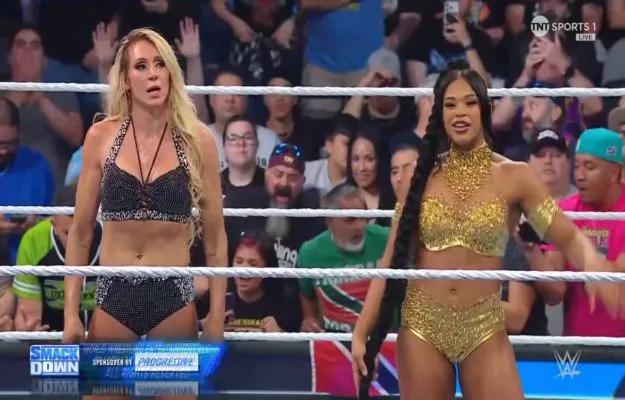 Iyo Sky derrota a Charlotte Flair y Bianca Belair hace su regreso en WWE SmackDown Iyo Sky derrota a Charlotte Flair y Bianca Belair hace su regreso en WWE SmackDown