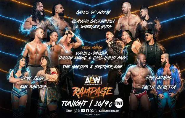 Resultados de AEW Rampage 13 de octubre 2023