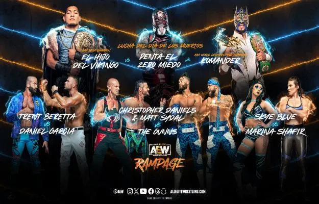 Resultados de AEW Rampage 03 de noviembre 2023