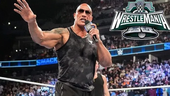 The Rock Wrestlemania 40 The Rock Wrestlemania 40