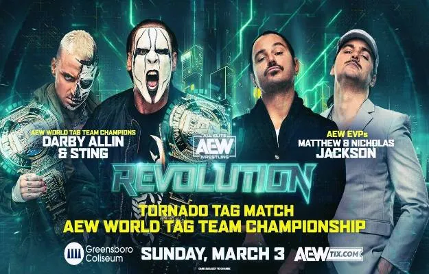 Cartelera actualizada de AEW Revolution 2024