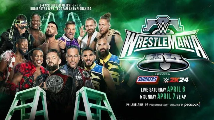 Ladder Match Wrestlemania 40 Ladder Match Wrestlemania 40
