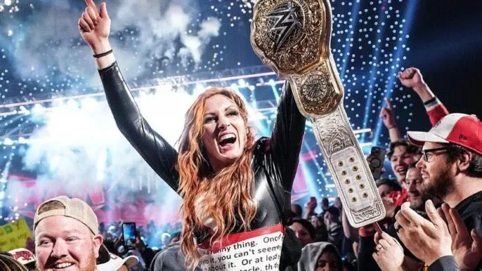 Becky Lynch campeona (1) Becky Lynch campeona