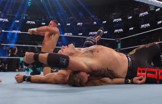 Bron Breakker y Baron Corbin retienen los títulos n pareja en NXT Stand & Deliver