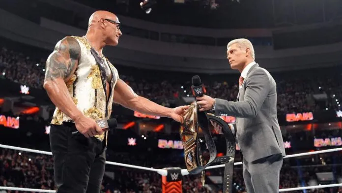 The Rock y Cody Rhodes