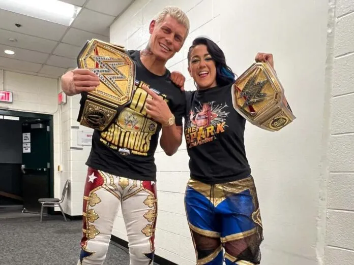 cody Rhodes y Bayley cody Rhodes y Bayley