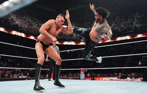 Jey Uso Gunther WWE Raw