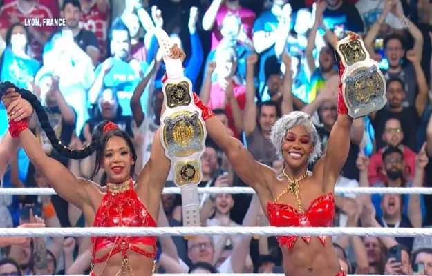 Bianca Belair y Jade Cargill Bianca Belair y Jade Cargill