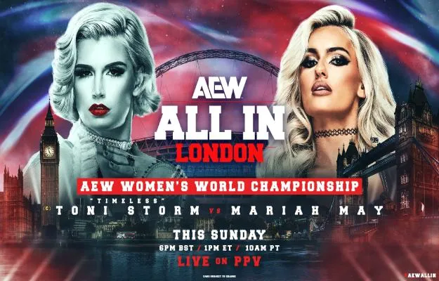 Cartelera oficial de AEW All In 2024 Cartelera oficial de AEW All In 2024