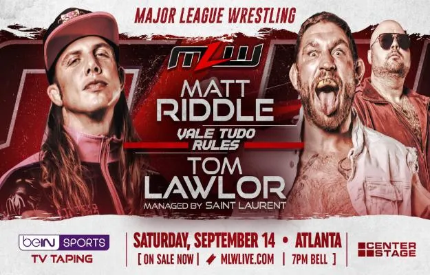 Matt Riddle vs Tom Lawlor Matt Riddle Vs Tom Lawlor