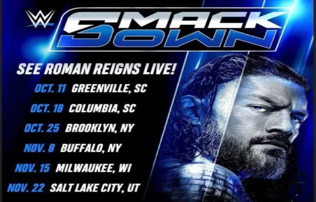 Roman Reigns Smackdown (1) Roman Reigns Smackdown