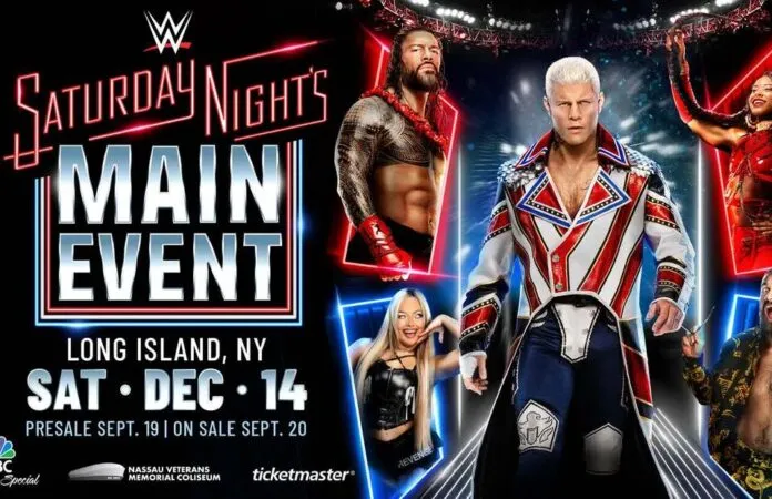 Cartelera Saturday Night Main Event