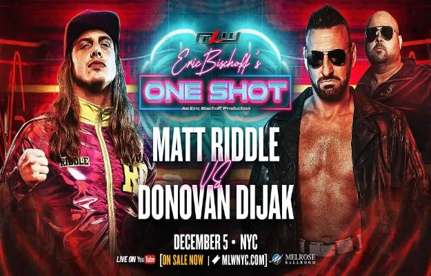 Riddle vs Dijak MLW One-Shot Riddle Vs Dijak MLW One Shot