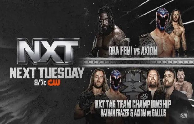 Axiom WWE NXT WWE NXT