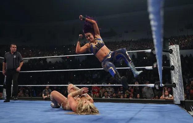 Tiffany Stratton Bayley WWE SmackDown
