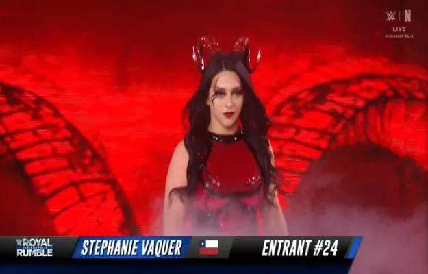 Stephanie Vaquer WWE Royal Rumble