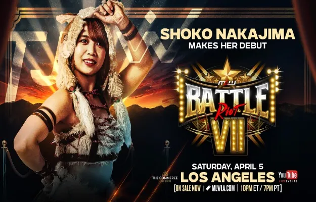 Shoko Nakajima MLW Shoko Nakajima MLW