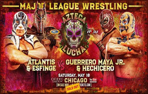 Atlantis & Esfinge vs Guerrero Maya Jr & Hechicero Atlantis Esfinge Vs Guerrero Maya Jr Hechicero