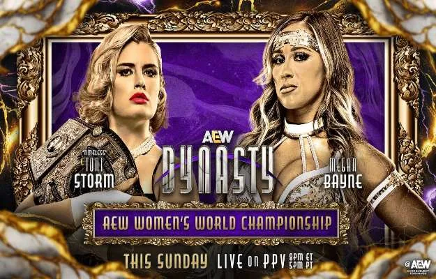 Cartelera completa de AEW Dynasty 2025