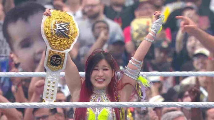 Iyo Sky retiene el título mundial femenino en WrestleMania 41 Iyo Sky retiene el título mundial femenino en WrestleMania 41