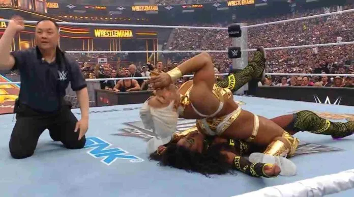 Jade Cargill derrota a Naomi en WWE WrestleMania 41 Jade Cargill derrota a Naomi en WWE WrestleMania 41