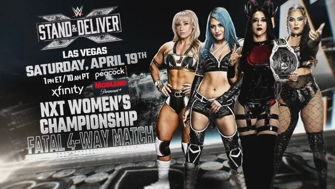 Horarios NXT Stand & Deliver